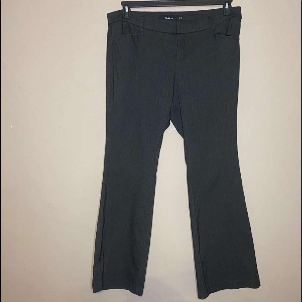 ❌SOLD❌Torrid black/Gray Business Slacks